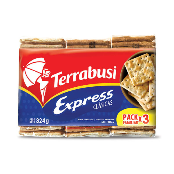 Galletitas Express Triples 1x3x324 GMS