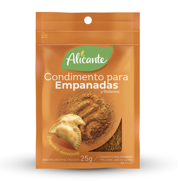 Condimento para Empanadas Alicante 12 X 25 gms