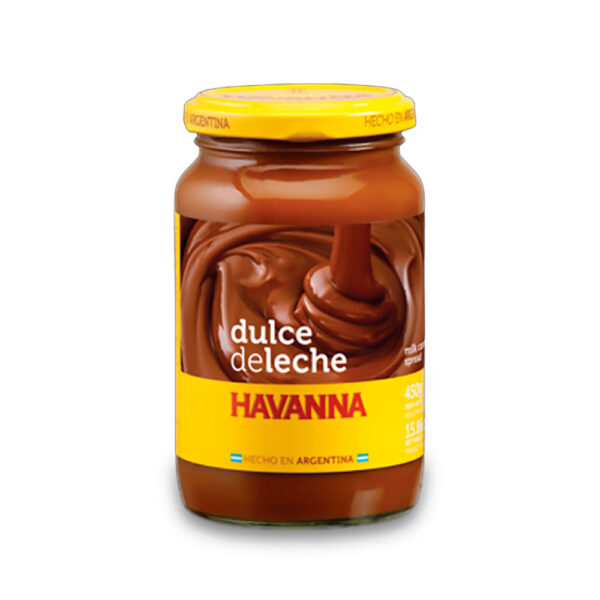 DULCE DE LECHE HAVANNA 12 X 450 GMS. VIDRIO