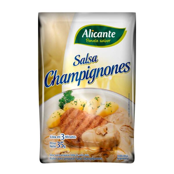 Salsa Champignones Alicante 8x35gm