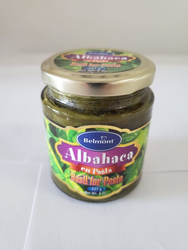 Albahaca Pasta 12  x  8 onz