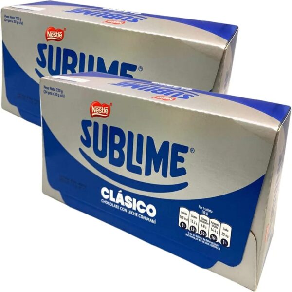 SUBLIME CLASICO 24 X 30 gms.