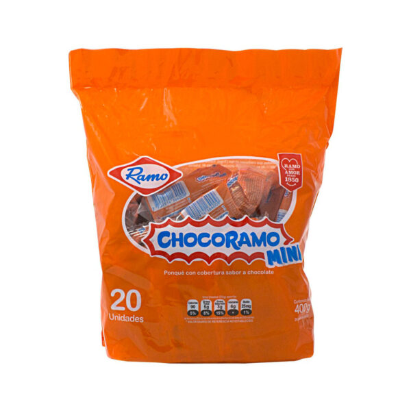 MINI CHOCORRAMO 5 X 20 UNIDADES x 400 gms.