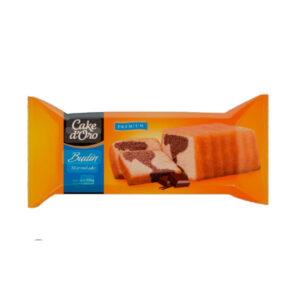 BUDIN DE VAINILLA Y CHOCOLATE 12 UNIDADES X 250 GMS.