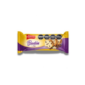 BUDIN DE VAINILLA CON CHIPS 12 UNIDADES X 250 GMS.