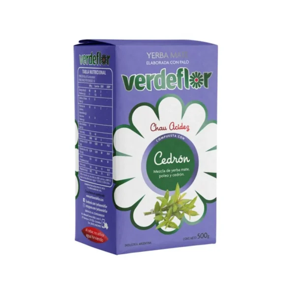 YERBA VERDEFLOR CEDRON 12 X 500 GMS;.