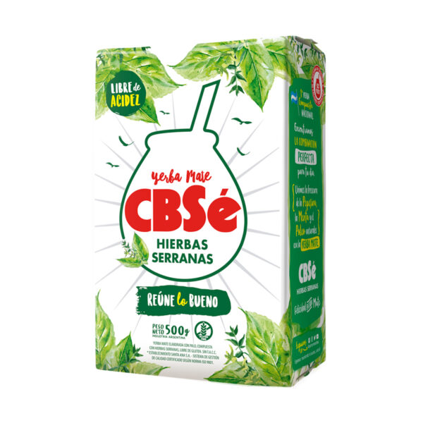 YERBA CBSE HIERBAS SERRANAS 12 X 500 GMS.