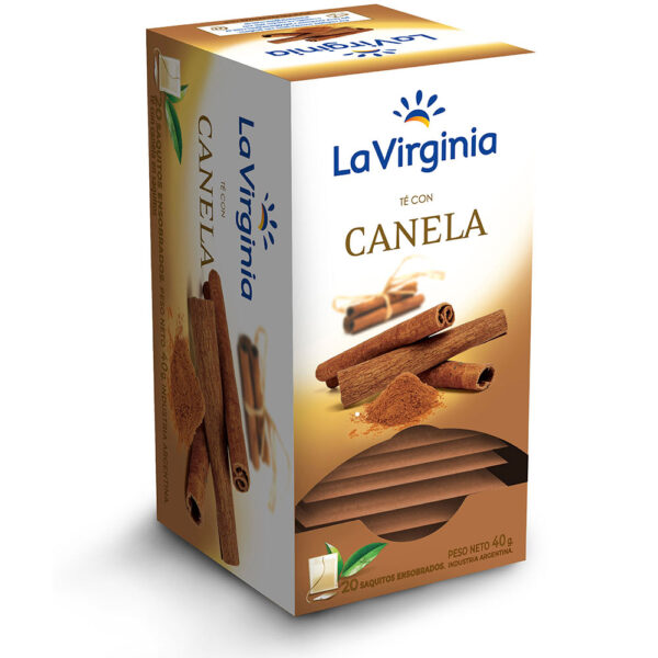 TE  LA VIRGINIA CON CANELA  X 6 unidades x 25